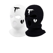 Load image into Gallery viewer, Fashion Neon Balaclava Three-hole Ski Mask Tactical Mask Full Face Mask Winter Hat Party Mask Limited Embroidery bone masculino