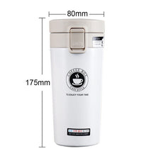 Load image into Gallery viewer, 380ml Double Stainless Steel 304 Coffee Mug Leak-Proof Thermos Mug Travel Thermal Cup Thermosmug Water Bottle For Gifts