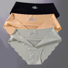 Load image into Gallery viewer, 3PCS/Set Women Panties Sexy Seamless Underwear Pantys Lingerie for Female Underpants Soft Solid Color Low-Rise Briefs Intimates