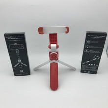 Load image into Gallery viewer, Tabletop Tripod Extender Selfie Stick For Iphone Integrated Universal Phone Holder BT Remote