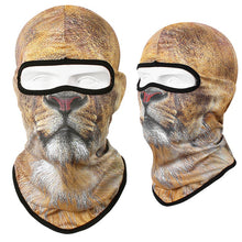Load image into Gallery viewer, 3D Cat Dog Cute Animal Balaclava Motorcycle Motocross Moto Skiing Snowboard Hat Helmet Liner Biker Face Cap Cycling Headgear