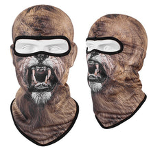 Load image into Gallery viewer, 3D Cat Dog Cute Animal Balaclava Motorcycle Motocross Moto Skiing Snowboard Hat Helmet Liner Biker Face Cap Cycling Headgear