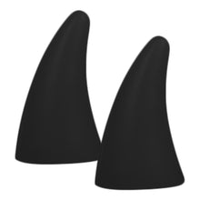 Load image into Gallery viewer, 3D Devil Horn Car Helmet 1 Pair Stereo Bumper Hood Stickers Car Roof Decoration Halloween Bull Horn Ornament For Cars Waterproof