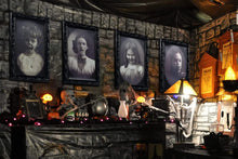 Load image into Gallery viewer, 3D Ghost Photo Frame 38*25CM Halloween Horror Pictures Frames Changing Face Ghost Halloween Party Decor Decoration Props