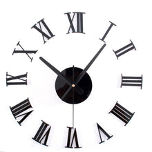 Load image into Gallery viewer, Wall Clock Large Sticker Acrylic Silent Digital Big Self adhesive Modern Design for Room Home Office Decor