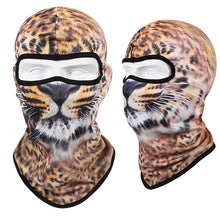 Load image into Gallery viewer, Neck Gaiters 3D Cat Dog Cute Animal Balaclava Motorcycle Motocross Moto Skiing Snowboard Hat Helmet Liner Biker Face Cap Cycling Headgear