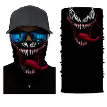 Load image into Gallery viewer, Neck Gaiters 3D Seamless Magic Scarf Neck Gaiter Face Shield Balaclava Bandanas Buffs Cycling Hiking Tube Mask Motorbike Ride Mascarillas