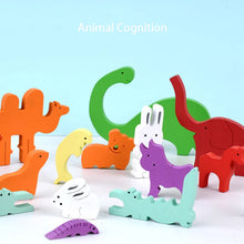 Load image into Gallery viewer, 3D Puzzles Toy Animal Cartoon Multilayer Jigsaw Puzzle Creative Baby Wooden Early Educational Cognition Toys For Children Gifts