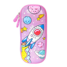 Load image into Gallery viewer, Pencil case 3D Space cute School Stationery box plastic Cartoons Pencil cases for kids