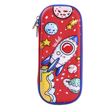 Load image into Gallery viewer, Pencil case 3D Space cute School Stationery box plastic Cartoons Pencil cases for kids