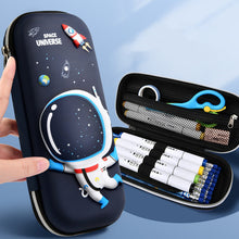 Load image into Gallery viewer, Pencil case 3D Space cute School Stationery box plastic Cartoons Pencil cases for kids