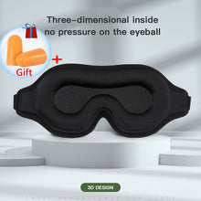 Load image into Gallery viewer, 3D Sleep Mask Eyeshade Block Out Light Sleeping Aid Eyepatch Sleeping Mask for Eye Cover Blindfold Nap Travel Relax Slaapmask