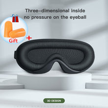 Load image into Gallery viewer, 3D Sleep Mask Eyeshade Block Out Light Sleeping Aid Eyepatch Sleeping Mask for Eye Cover Blindfold Nap Travel Relax Slaapmask