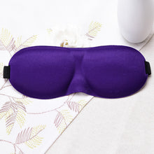 Load image into Gallery viewer, 3D Sleeping eye mask Travel Rest Aid Eye Mask Cover Patch Soft Sleeping Mask Blindfold Eye Relax Massager