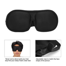 Load image into Gallery viewer, 3D Sleep Mask Natural Sleeping Eye Mask Eyeshade Cover Shade Eye Patch Women Men Soft Portable Blindfold Travel Eyepatch 1PC