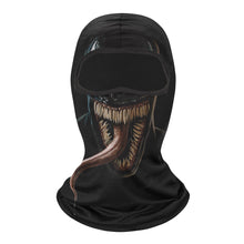 Load image into Gallery viewer, 3D Venom Bandana Mask Buffe Neck Gaiter Skull Braga Cuello Hombre Face Shield Hunting Camping Scarf Quick Drying Men Balaclava