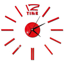 Load image into Gallery viewer, Wall ClockMirror Wall Stickers Removable Art Decal Sticker