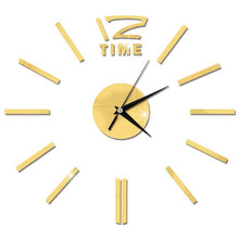 Load image into Gallery viewer, Wall ClockMirror Wall Stickers Removable Art Decal Sticker