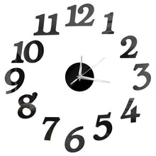Load image into Gallery viewer, Wall ClockMirror Wall Stickers Removable Art Decal Sticker