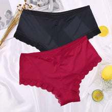 Load image into Gallery viewer, Seamless Panties Lace Underwear Women Lingerie Floral Briefs High Waist Girls Pantys Intimates Underpants Female Panties