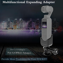 Load image into Gallery viewer, Multifunctional Expanding Screw Adapter Mount Stand For DJI POCKET Monopod