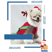 Load image into Gallery viewer, Warm Pet Puppy Clothes Cute Antlers Hoodies Christmas Halloween Cosplay Costume