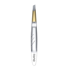 Load image into Gallery viewer, llano Eyebrow Tweezer Fine Hairs Puller Stainless Steel Eye Brow Clips Eyelash Removal Makeup Tools