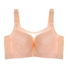 Load image into Gallery viewer, Full Coverage Bras for Women Plus Size Lace Brassiere with Mesh E F Cup Push Up Underwear