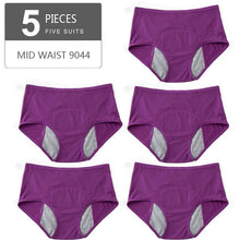Load image into Gallery viewer, Size L-7XL Leak Proof Menstrual Panties Physiological Pants Women Underwear Period Cotton Waterproof Briefs
