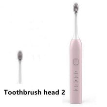 Load image into Gallery viewer, Sonic Electric Toothbrush USB Rechargeable Adult IPX7 Waterproof Replacement Head Teeth Whitening Timer Smart Brush