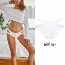 Load image into Gallery viewer, Cotton Panties for Women Waist Cross Design Sexy Underwear Intimates Lingerie Female Panties Solid Color Briefs Soft Girls Panty
