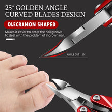 Load image into Gallery viewer, 3pcs Manicure Nail Toenail Clipper Set Stainless Pedicure Kit Tool Nail Cutter File Tools Set Travel Multifunction Clippers Set