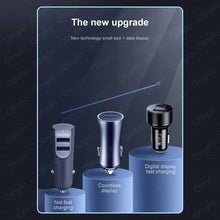 Load image into Gallery viewer, 4.8A 5V Car Chargers 2 Ports Fast Charging For Samsung Huawei iphone 11 8 Plus Universal Aluminum Dual USB Car-charger Adapter
