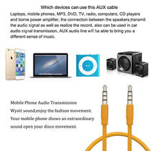 Load image into Gallery viewer, 4 Pole Aux Cable 3.5mm Male to Male Jack Audio Cable Nickel Plated Plug Stereo Audio Cord for Headphone Speaker MP3/4 CD Player
