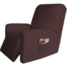 Load image into Gallery viewer, 4 pieces Recliner Sofa Cover for Living Room Elastic Reclining Chair Cover Protection Lazy Boy Relax Armchair Cover