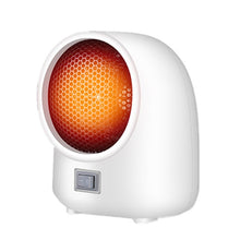Load image into Gallery viewer, 400W Mini Portable Electric Fan Heater Office Home Desktop Fan Heating Warm Air Blower Portable Cartoon Cute Heater Body Warmer