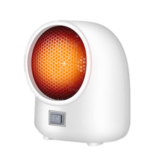 Load image into Gallery viewer, 400W Mini Portable Electric Fan Heater Office Home Desktop Fan Heating Warm Air Blower Portable Cartoon Cute Heater Body Warmer
