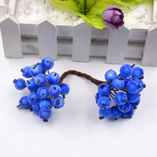 Load image into Gallery viewer, 40pcs Mini Artificial Flower Fruit Foam Berry Christmas Decoration Bouquet For Wedding Home Decor DIY Scrapbooking Bacca Wreath