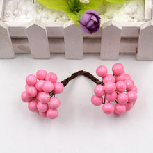 Load image into Gallery viewer, 40pcs Mini Artificial Flower Fruit Foam Berry Christmas Decoration Bouquet For Wedding Home Decor DIY Scrapbooking Bacca Wreath