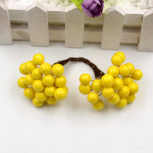 Load image into Gallery viewer, 40pcs Mini Artificial Flower Fruit Foam Berry Christmas Decoration Bouquet For Wedding Home Decor DIY Scrapbooking Bacca Wreath