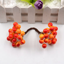 Load image into Gallery viewer, 40pcs Mini Artificial Flower Fruit Foam Berry Christmas Decoration Bouquet For Wedding Home Decor DIY Scrapbooking Bacca Wreath