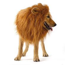 Load image into Gallery viewer, LIVINGHOME Pet Costume Dog Lion Wigs Mane Hair Scarf Clothes For Party Halloween Festival