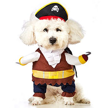 Load image into Gallery viewer, Impoosy Halloween Dog Costume Funny Pet Doll Clothes Cosplay Party Apparel Outfits for Small and Medium Dogs Cats (M,Neck:9-11)