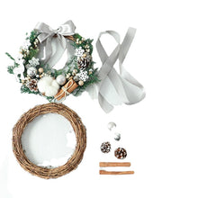 Load image into Gallery viewer, Christmas DIY Garland Vine Ring Handmade Material Package Holiday Activity Salon Member Gift Warm-up