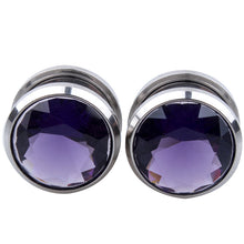 Load image into Gallery viewer, New Stainless Steel Gem Pulley Ear Stud Piercing Jewelry