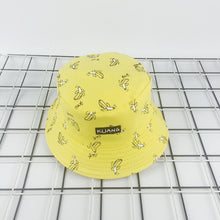 Load image into Gallery viewer, Banana Fries Bucket Hat Bucket Hat Women's Double-Sided Sun Hat Summer Street Leisure Couples' Cap