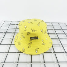 Load image into Gallery viewer, Banana Fries Bucket Hat Bucket Hat Women's Double-Sided Sun Hat Summer Street Leisure Couples' Cap