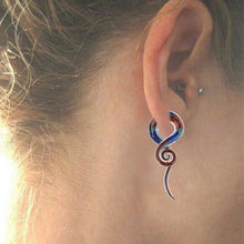 Load image into Gallery viewer, Glass Auricle Glass Snail Ear Extender Ear Studs Piercing Jewelry