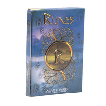 Load image into Gallery viewer, 44PCS Runes Oracle Card Tarot Family Party Prophecy Divination Board Game Psychic Card Party Board Game Poker Paper