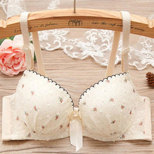 Load image into Gallery viewer, Bras for Women Brassiere Push Up Bra Seamless Bralette Padded Wrapped Bow Knot Sling Breathable Lingerie